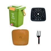 oshhnii Kitchen Compost Bucket Composting Recycle Bucket for Kitchen Countertop Home M